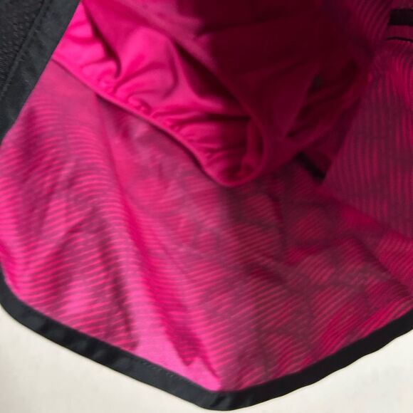 Nike Women's Dri Fit Pink and Black Running Shorts - Picture 5 of 14